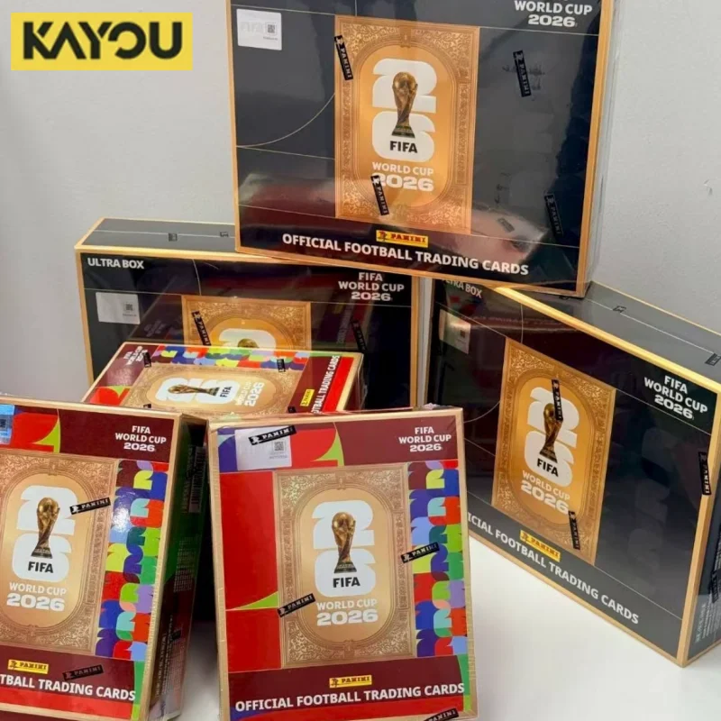 New KAYOU PANINI 2026 FIFA World Cup Official Football Trading Cards Official Commemorative Souvenirs & Collectible Sports Cards
New KAYOU PANINI 2026 FIFA World Cup Official Football Trading Cards Official Commemorative Souvenirs & Collectible Sports Cards