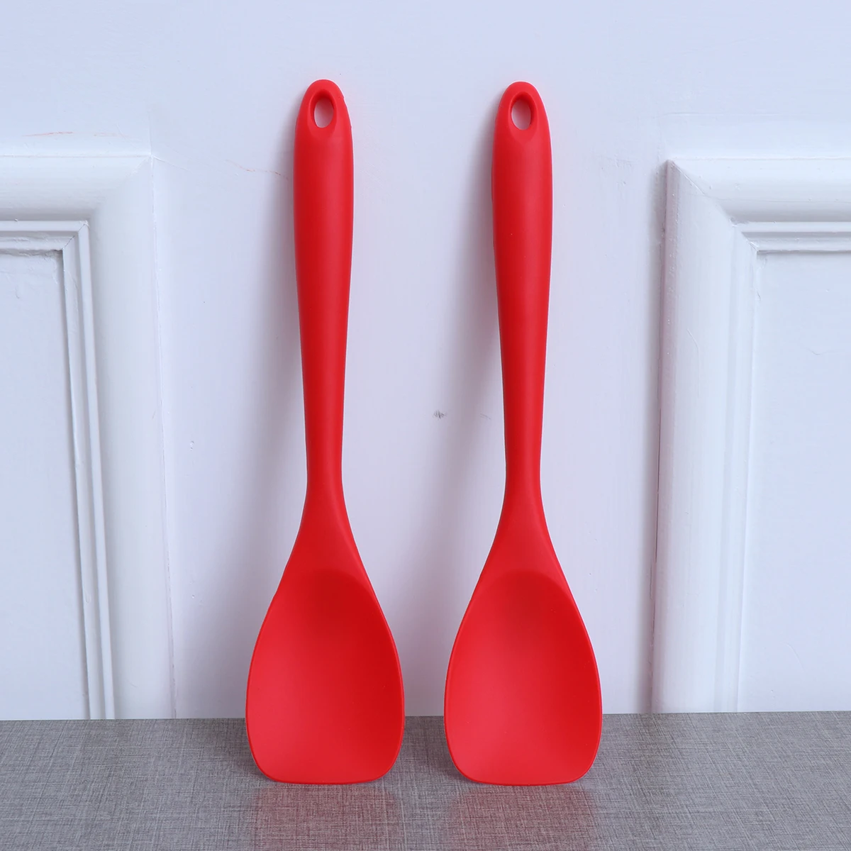 2pcs Silicone Cooking Spatula Heat Resistant 230°C Non-Stick Kitchen Utensils Ergonomic Handle Dishwasher Safe Red For Pots Pans
2pcs Silicone Cooking Spatula Heat Resistant 230°C Non-Stick Kitchen Utensils Ergonomic Handle Dishwasher Safe Red For Pots Pans