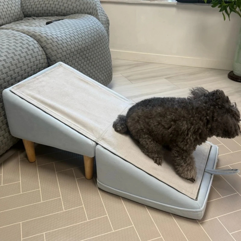 Pet Steps for Human Chair Foldable Small Breed Dog Ramp Elderly Dog Climbing Stairs for Bed Non-Slip Carpeted Dog Stool for Sofa
Pet Steps for Human Chair Foldable Small Breed Dog Ramp Elderly Dog Climbing Stairs for Bed Non-Slip Carpeted Dog Stool for Sofa