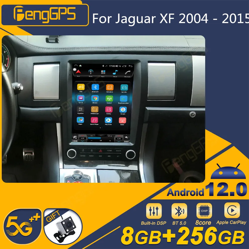 Автомагнитола на Android 12 для Jaguar XF 2004-2015, автомобильный радиоприемник с сенсорным экраном Tesla, стереоприемник, Авторадио, мультимедийный плеер с GPS-Навигатором
Автомагнитола на Android 12 для Jaguar XF 2004-2015, автомобильный радиоприемник с сенсорным экраном Tesla, стереоприемник, Авторадио, мультимедийный плеер с GPS-Навигатором