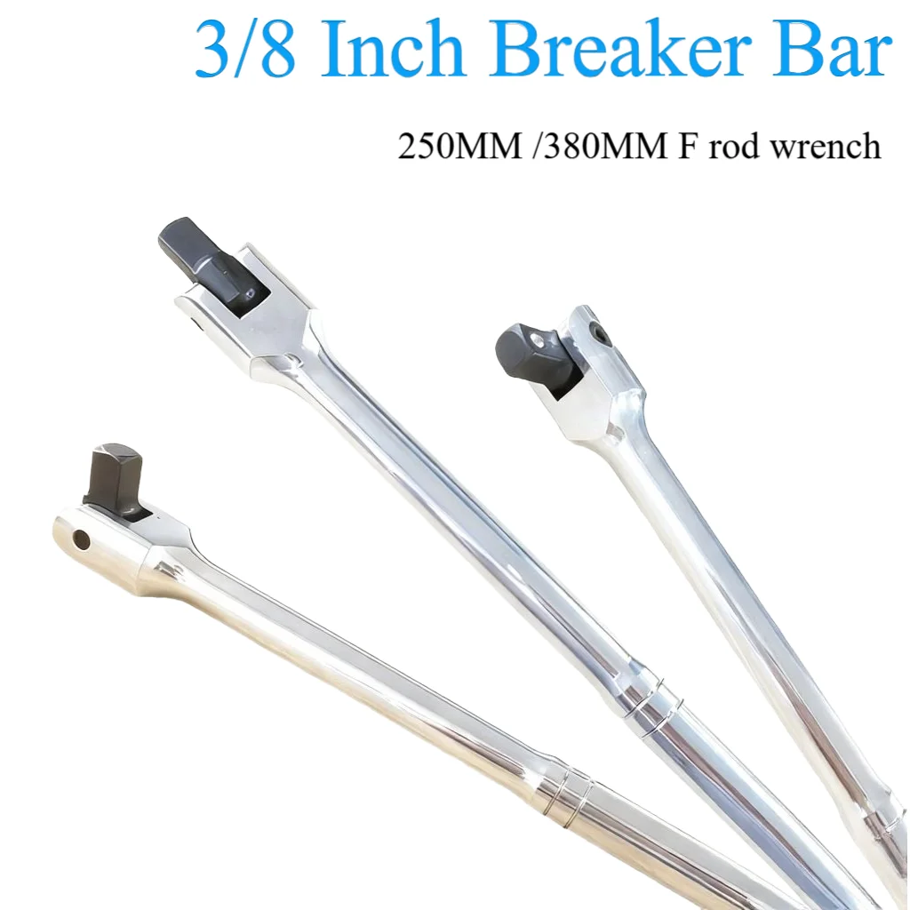 3/8 Inch Breaker Bar ,Long Force Bar, Activity Head, Strong Lever, Steering Handle Repair Tool For Autorepair
3/8 Inch Breaker Bar ,Long Force Bar, Activity Head, Strong Lever, Steering Handle Repair Tool For Autorepair