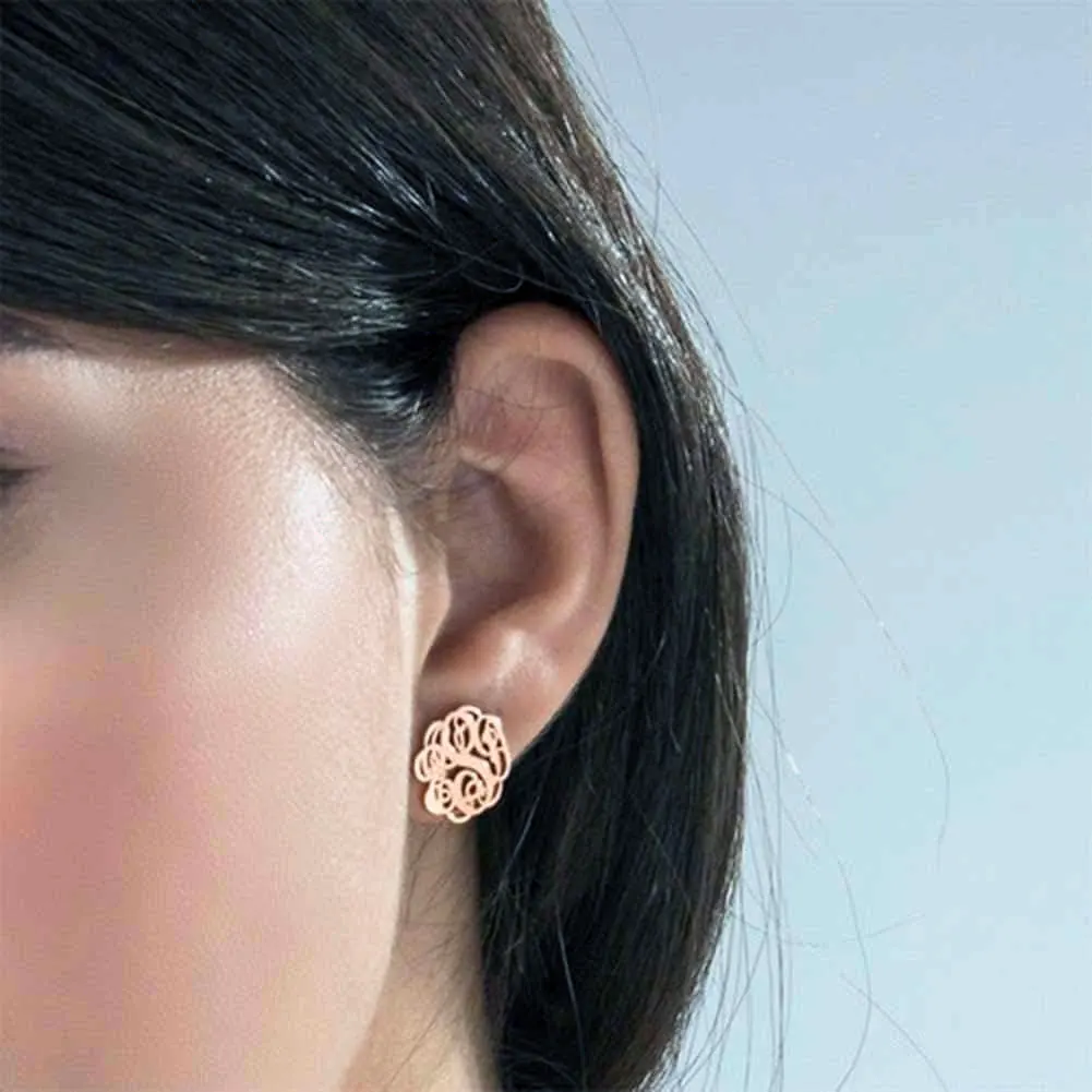 Custom 3 Letters Monogram Initial Studs Earrings for Women Personalized Stainless Steel 18k Gold Plated Jewelry Gift
Custom 3 Letters Monogram Initial Studs Earrings for Women Personalized Stainless Steel 18k Gold Plated Jewelry Gift