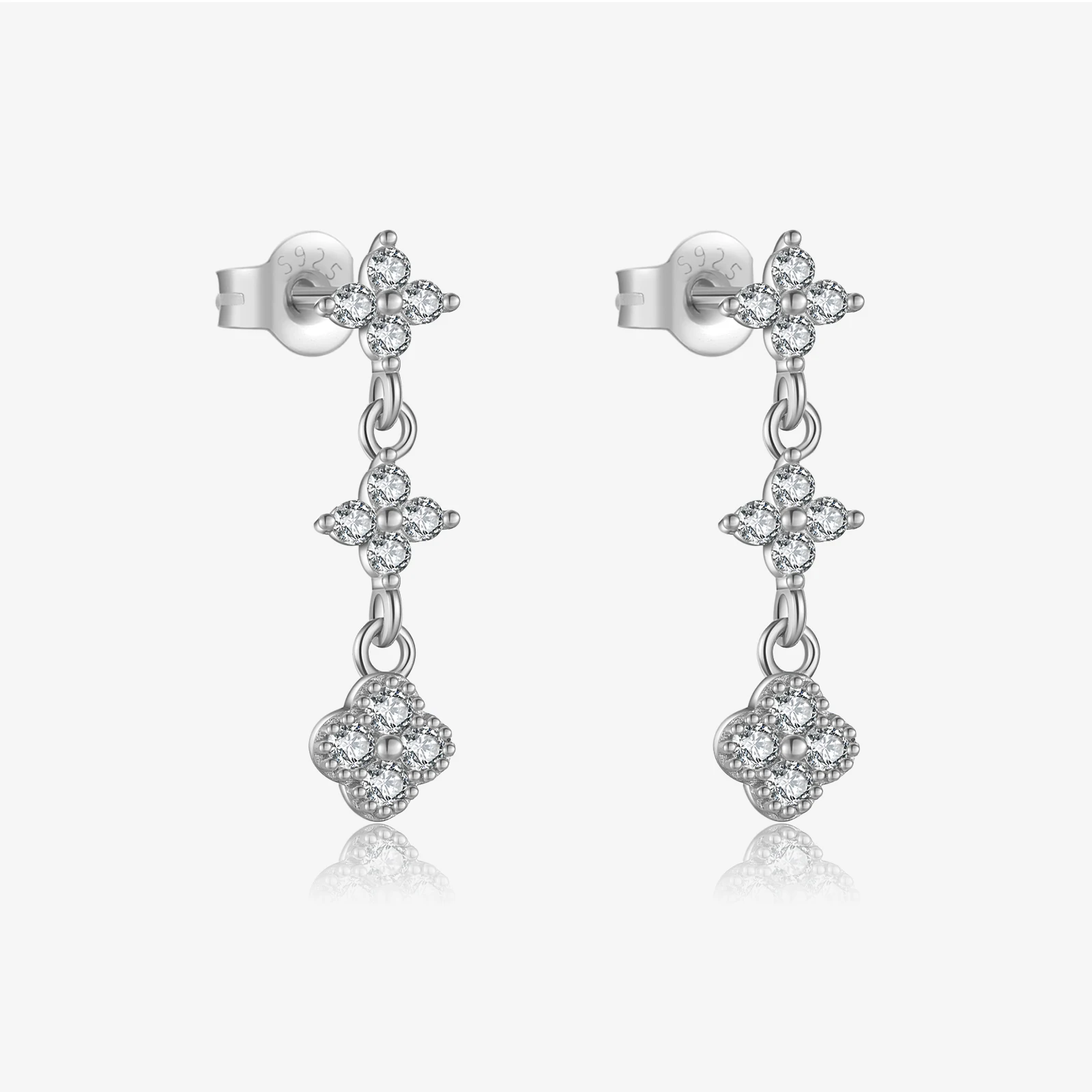 VEWANT Women 100% 925 Sterling Silver Zircon CZ Piercing Long Drop Stud Earring Fine Fashion Luxury Gift Clips Wedding Jewelry
VEWANT Women 100% 925 Sterling Silver Zircon CZ Piercing Long Drop Stud Earring Fine Fashion Luxury Gift Clips Wedding Jewelry