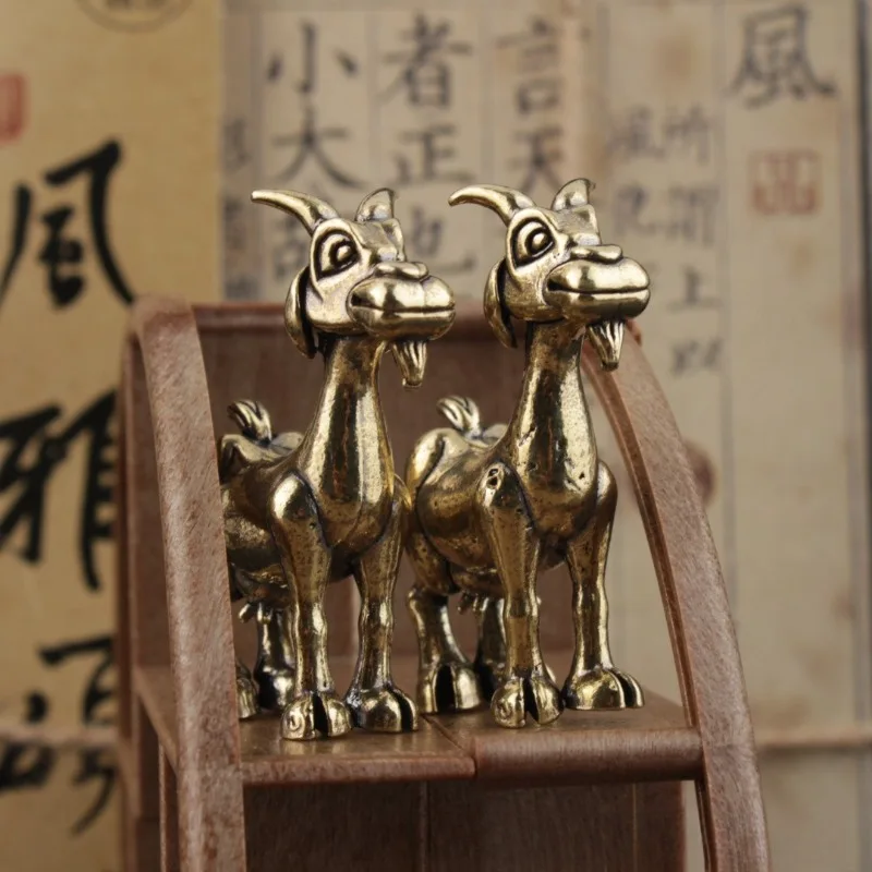 Brass Zodiac Sheep Desktop Small Ornament Desktop Old Sheep Tea Table Tea Pet Decoration Landscape Gift Brass Crafts
Brass Zodiac Sheep Desktop Small Ornament Desktop Old Sheep Tea Table Tea Pet Decoration Landscape Gift Brass Crafts
