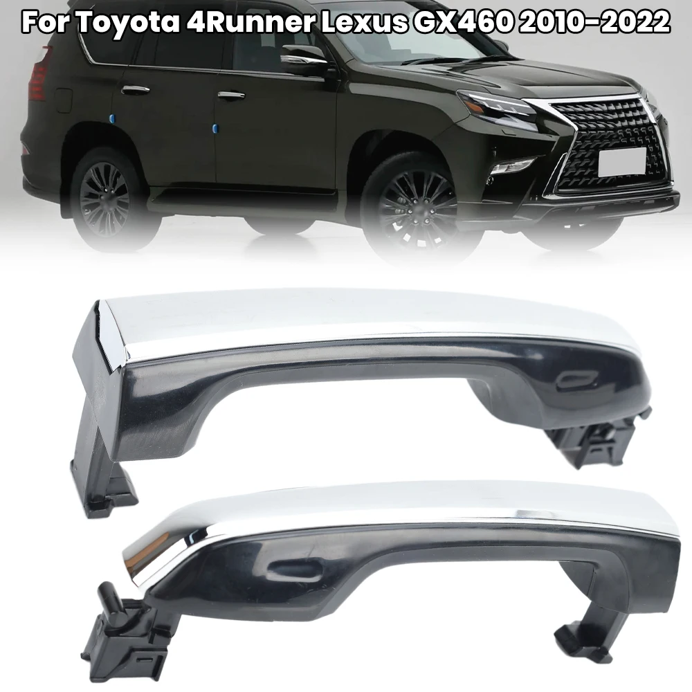 Exterior Door Handle For Toyota 4Runner Lexus GX460 2010-2022 Chrome Black Front Rear ABS Replacement car accessories 1Pair
Exterior Door Handle For Toyota 4Runner Lexus GX460 2010-2022 Chrome Black Front Rear ABS Replacement car accessories 1Pair