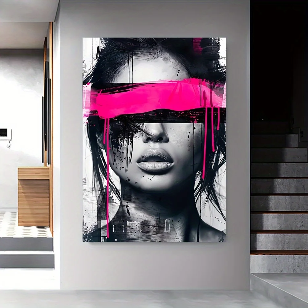 Abstract Woman Portrait Art Abstract Woman Unique Graffiti Portrait Canvas Art - Frameless for Living Room and Bedroom Decor
Abstract Woman Portrait Art Abstract Woman Unique Graffiti Portrait Canvas Art - Frameless for Living Room and Bedroom Decor