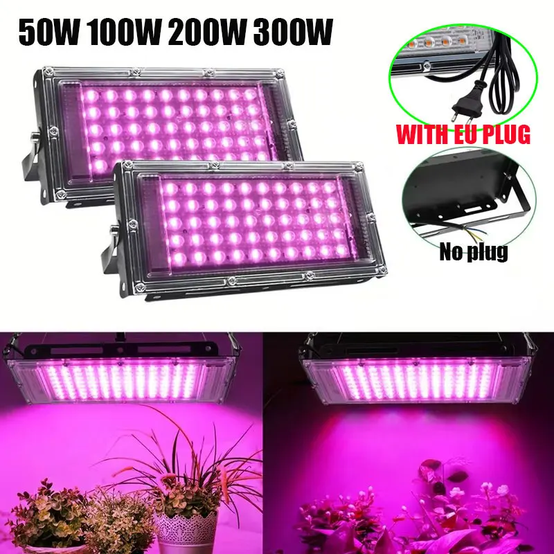 Full Spectrum Led Grow Light 50W 100W 200W 300W Phytolamp For Plants Growing Equipment Indoor Uv Light For Flowers Cultivation
Full Spectrum Led Grow Light 50W 100W 200W 300W Phytolamp For Plants Growing Equipment Indoor Uv Light For Flowers Cultivation