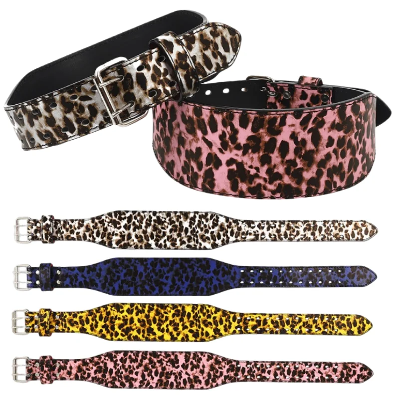Leopard Weight Lifting Belt, 4 Colors Gym Fitness Belt for Men & Women, PU Workout Belt Fit Squat Deadlift Lower Back Suppoort
Leopard Weight Lifting Belt, 4 Colors Gym Fitness Belt for Men & Women, PU Workout Belt Fit Squat Deadlift Lower Back Suppoort