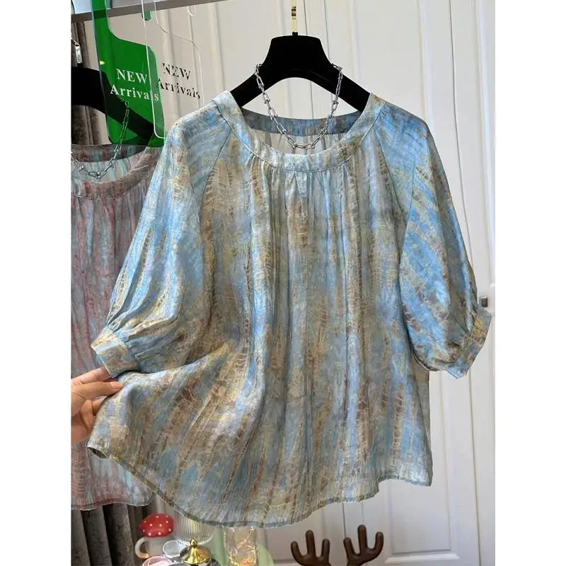 Loose ort Sve round Ne Chiffon irt ex Large Size Doll irt Faionable Summer Top Youth Trendy Faionable irt
Loose ort Sve round Ne Chiffon irt ex Large Size Doll irt Faionable Summer Top Youth Trendy Faionable irt
