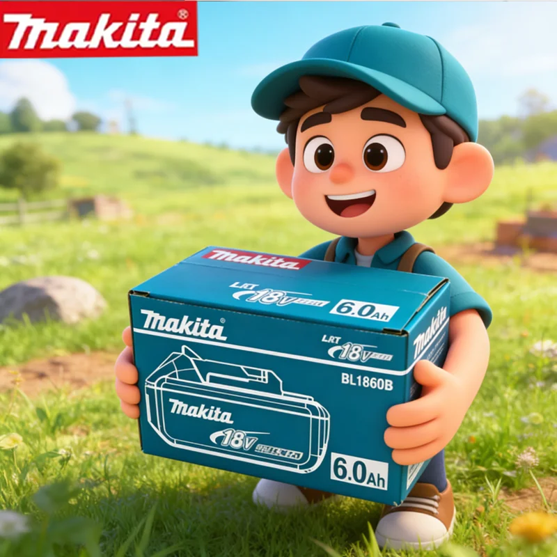 100% оригинальный аккумулятор Makita, 18В ⬛ Аккумулятор 6.0 Ач, замена для Makita BL1830B L1840B L1850B L1860B, аккумулятор для электроинструмента
100% оригинальный аккумулятор Makita, 18В ⬛ Аккумулятор 6.0 Ач, замена для Makita BL1830B L1840B L1850B L1860B, аккумулятор для электроинструмента
