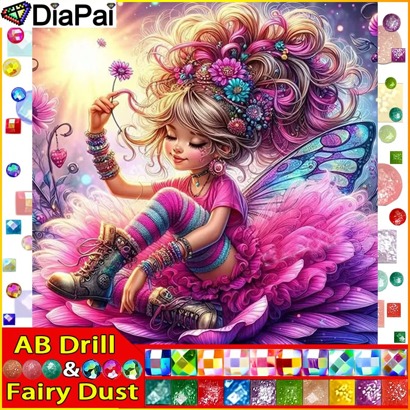 DiaPai Fairy Dust AB Полный бриллиант "Девушка Цветок Закат" DIY 5D Алмазная картина Вышивка крестиком Домашний декор Картина со стразами Рука
DiaPai Fairy Dust AB Полный бриллиант "Девушка Цветок Закат" DIY 5D Алмазная картина Вышивка крестиком Домашний декор Картина со стразами Рука