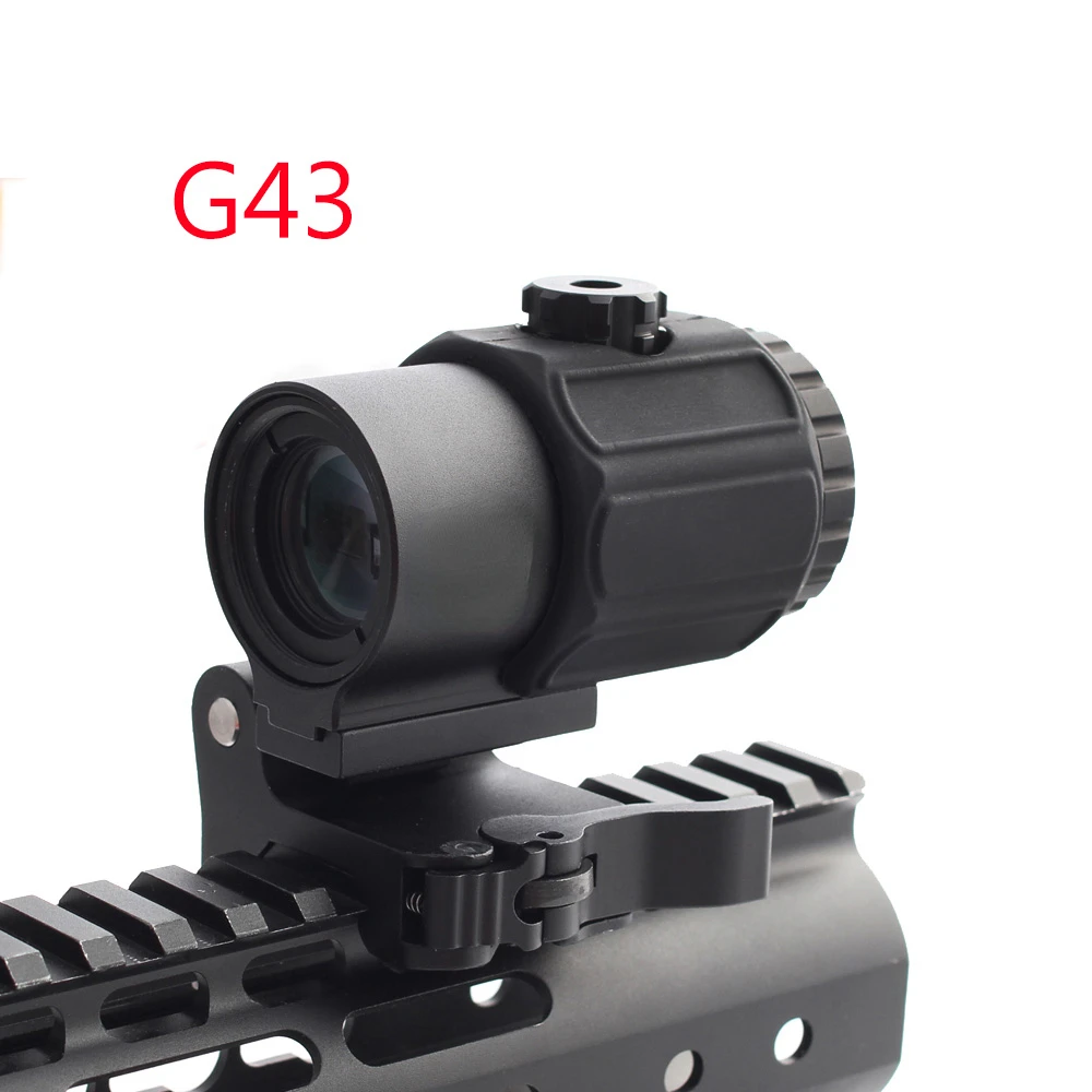 Magorui G43 3-кратный прицел-лупа с переключателем по бокам STS QD Mount, подходит для 20-миллиметровой рельсовой винтовки, охотничьи аксессуары
Magorui G43 3-кратный прицел-лупа с переключателем по бокам STS QD Mount, подходит для 20-миллиметровой рельсовой винтовки, охотничьи аксессуары