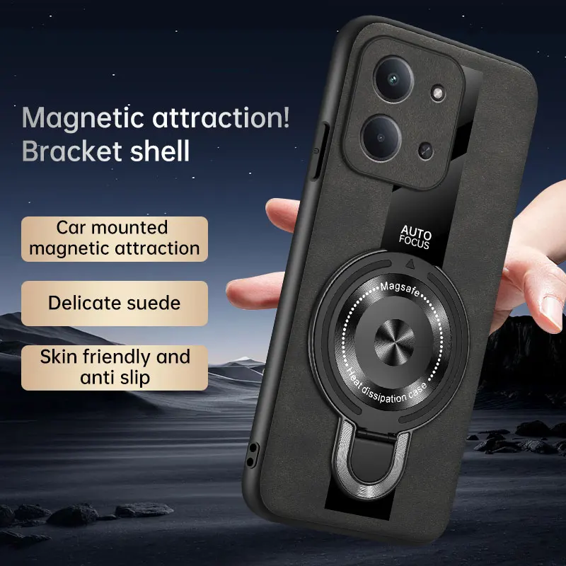Funda For Redmi 15C 4G Case Magnetic Ring Holder Luxury Silicone Sheepskin Leather Plexiglass Pu Premium Shockproof Back Cover
Funda For Redmi 15C 4G Case Magnetic Ring Holder Luxury Silicone Sheepskin Leather Plexiglass Pu Premium Shockproof Back Cover