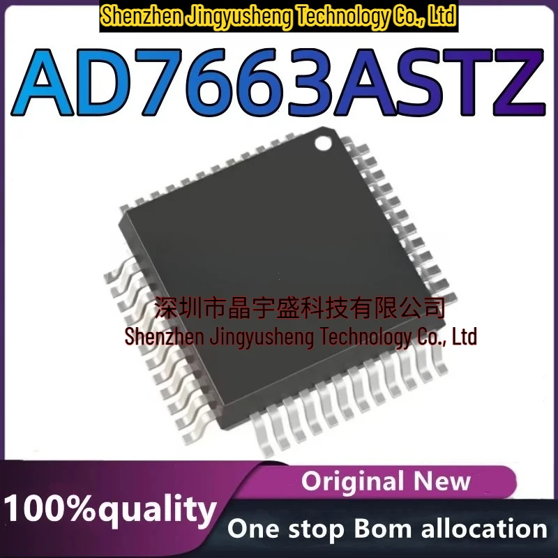 100%New Original in Stock AD7663ASTZ LQFP-48 Digital To Analog Converter
100%New Original in Stock AD7663ASTZ LQFP-48 Digital To Analog Converter
