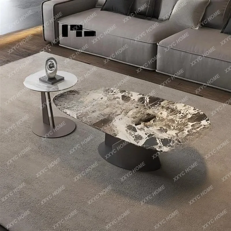 Light luxury minimalist marble high-end combination designer special-shaped coffee table living room home
Light luxury minimalist marble high-end combination designer special-shaped coffee table living room home