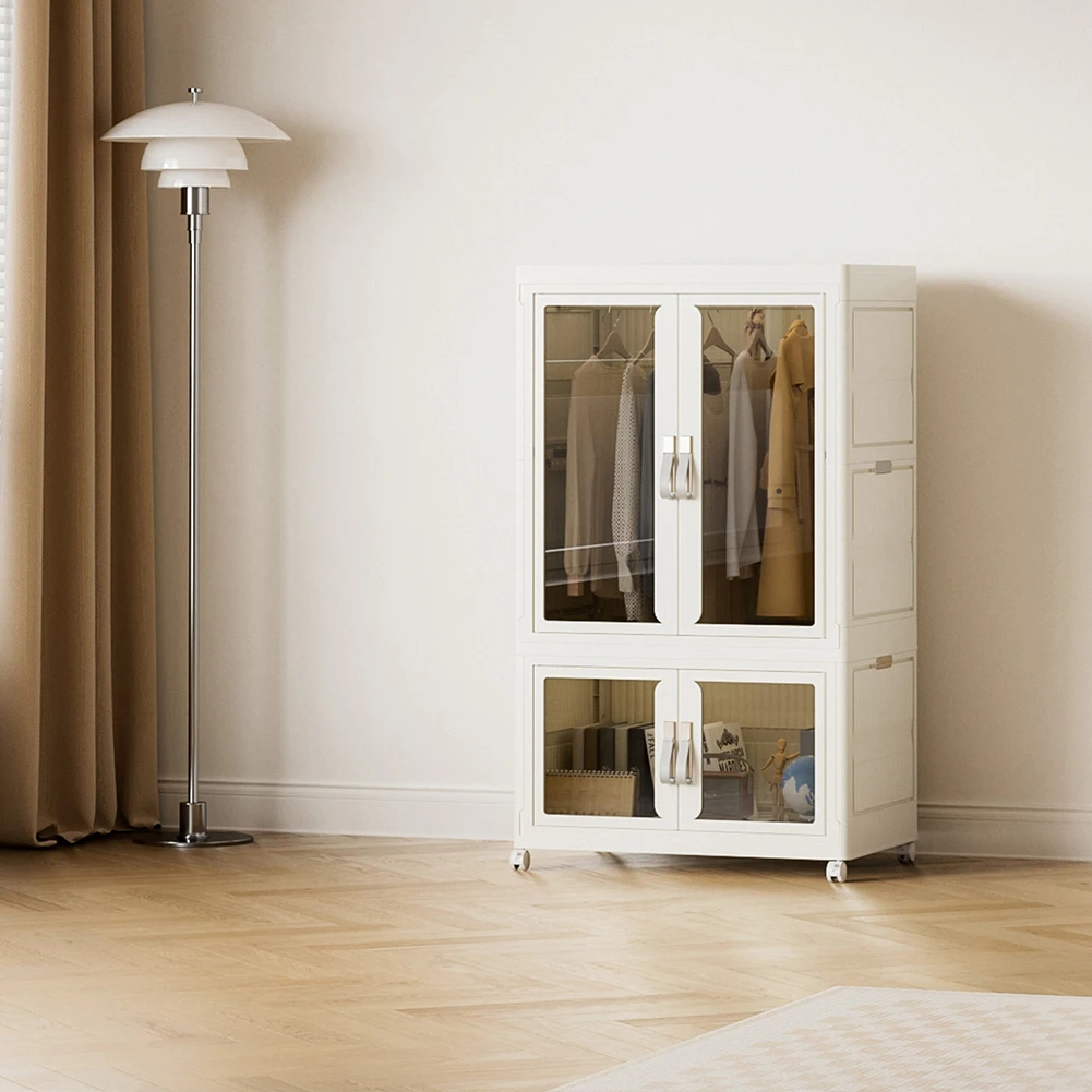 Портативный органайзер для хранения вещей, вместительный многофункциональный стеллаж с прозрачной дверцей, органайзер для одежды
Портативный органайзер для хранения вещей, вместительный многофункциональный стеллаж с прозрачной дверцей, органайзер для одежды