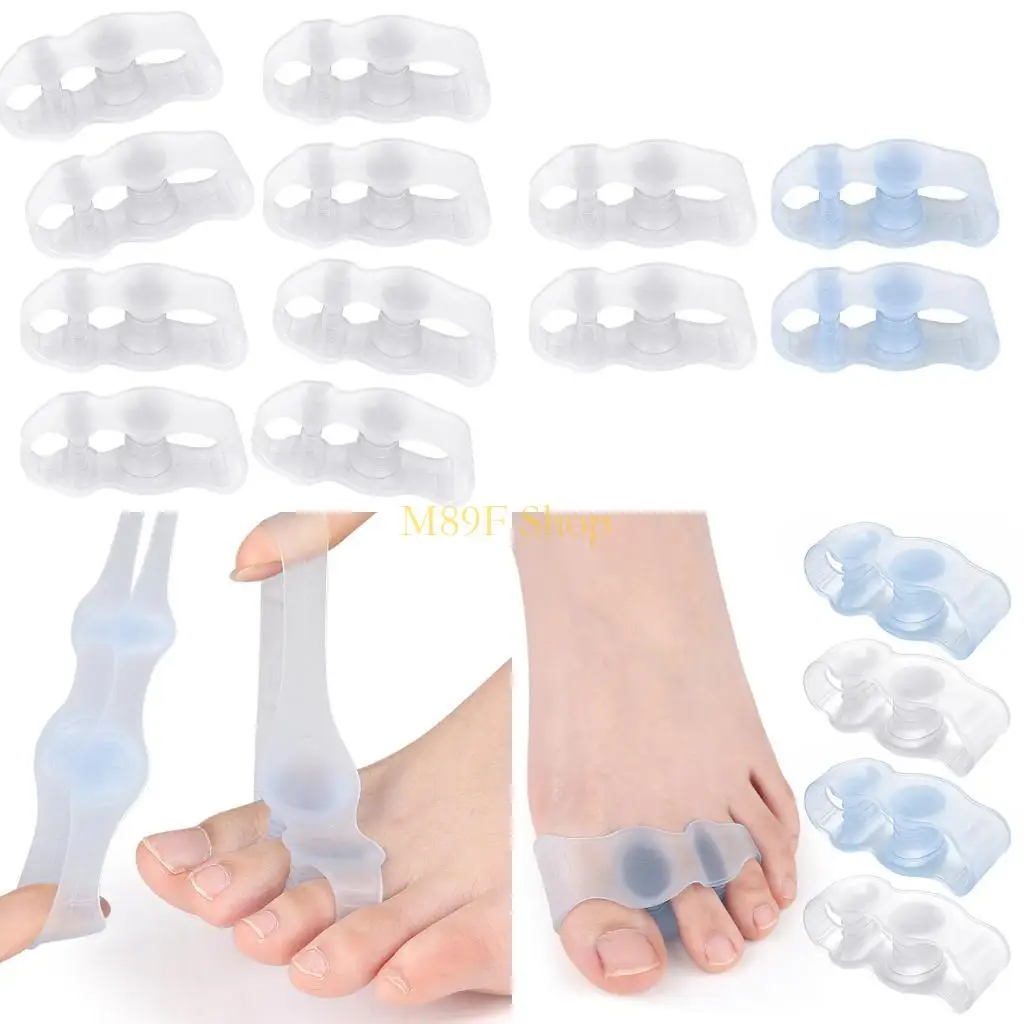 M89F Pack Of 4pair Soft SEBS Toe Separators Toe Corrector Support For Feet Care
M89F Pack Of 4pair Soft SEBS Toe Separators Toe Corrector Support For Feet Care