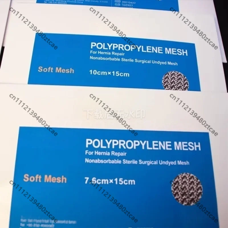 Sterile Polypropylene Hernia Repair Mesh Light Inguinal Abdominal Surgical Patch Multiple Size 6*11cm 7.6*15cm 15*15cm 30*30cm
Sterile Polypropylene Hernia Repair Mesh Light Inguinal Abdominal Surgical Patch Multiple Size 6*11cm 7.6*15cm 15*15cm 30*30cm