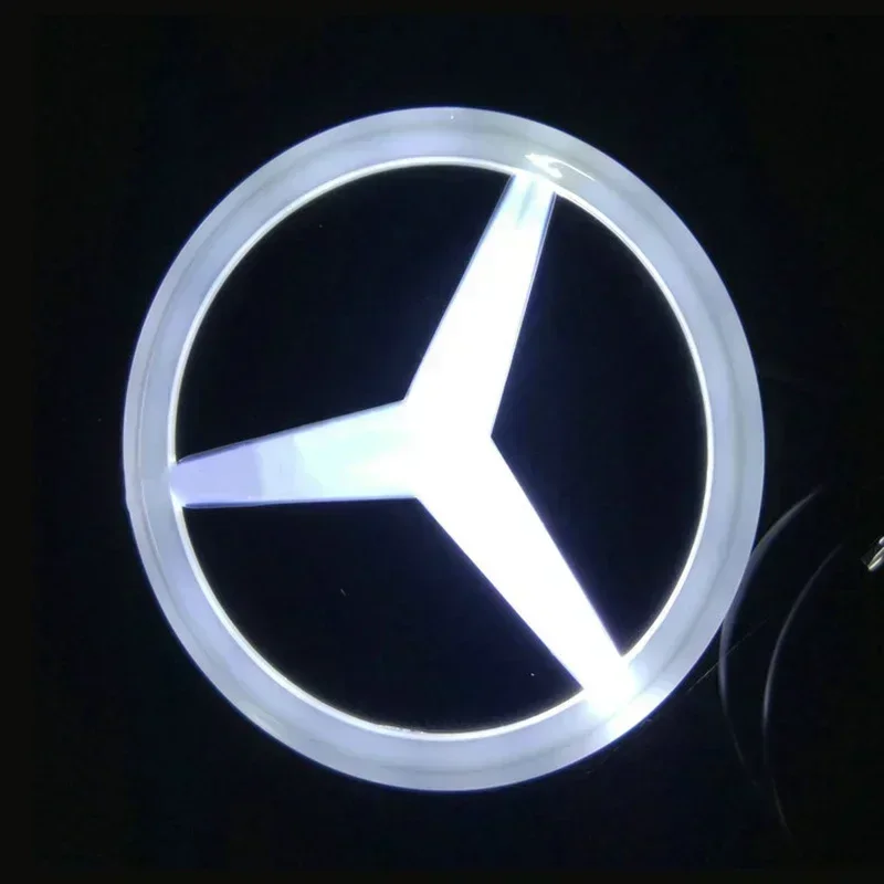 9.5cm Car Rear Trunk Emblem ABS LED Badge Light Accessories for Mercedes Benz S350 S300L S A B C E Class GLA GLK ML GL GLC GLE
9.5cm Car Rear Trunk Emblem ABS LED Badge Light Accessories for Mercedes Benz S350 S300L S A B C E Class GLA GLK ML GL GLC GLE
