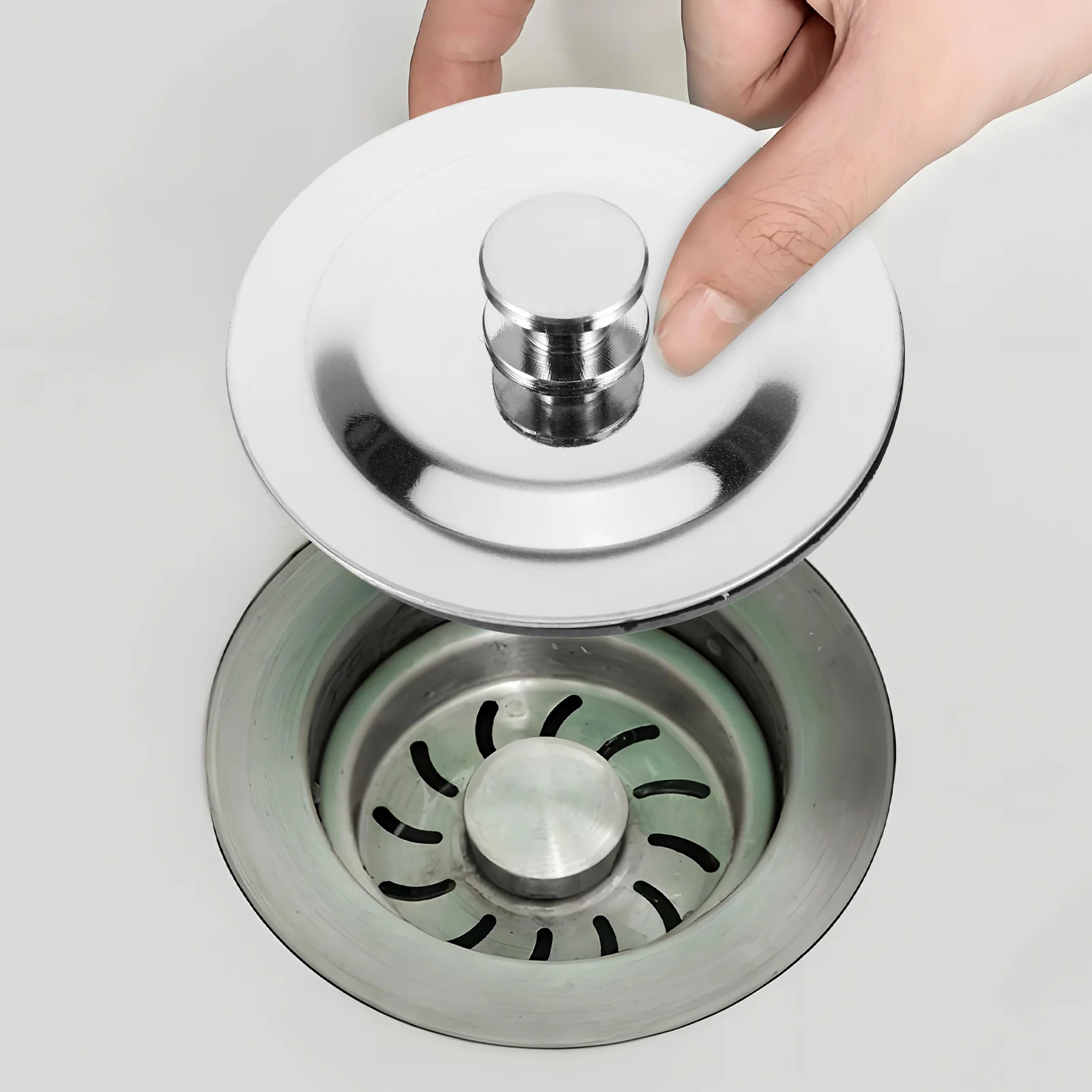 Stainless Steel Tub Drain Stopper Black Rubber Stopper Bathtub Plug Drain Cover Bathroom Plug for Kitchen Bathroom
Stainless Steel Tub Drain Stopper Black Rubber Stopper Bathtub Plug Drain Cover Bathroom Plug for Kitchen Bathroom