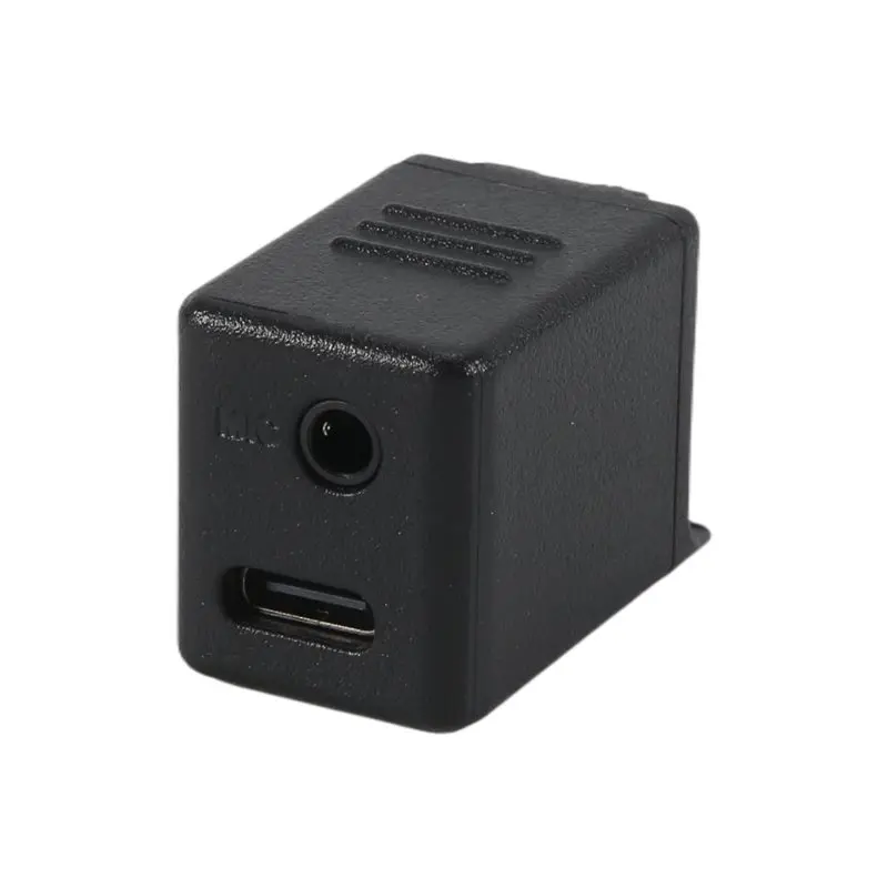 3.5Mm Audio Adapter Withtype-C Charging Port Fordji OSMO Action 4/5 Pro Camera Supports External Microphone Input
3.5Mm Audio Adapter Withtype-C Charging Port Fordji OSMO Action 4/5 Pro Camera Supports External Microphone Input