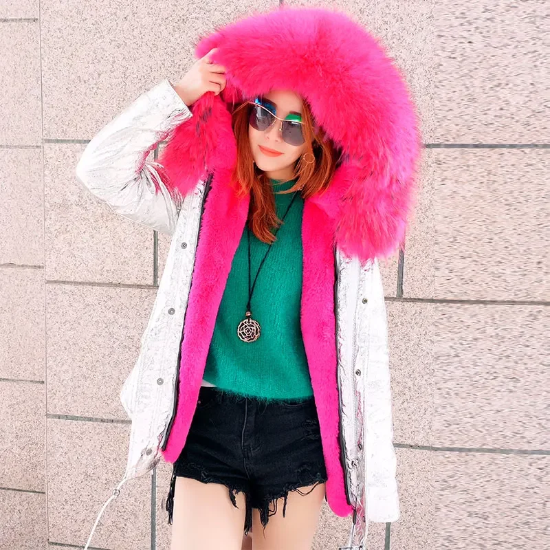 New Style Thick Warm Faux Fur Liner Winter Coat Big Raccoon Fur Collar Short Women's Fur Loose Women
New Style Thick Warm Faux Fur Liner Winter Coat Big Raccoon Fur Collar Short Women's Fur Loose Women