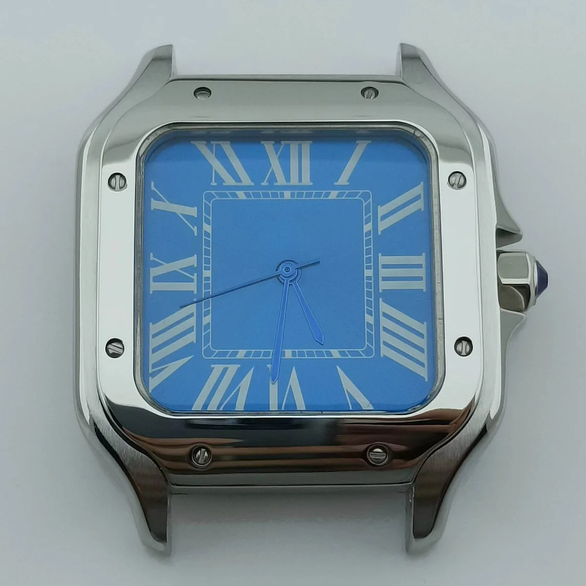 Stainless Steel Case Suitable for NH35/36/4R Movement Square Watch Case Modification kit Watch Parts 38MM
Stainless Steel Case Suitable for NH35/36/4R Movement Square Watch Case Modification kit Watch Parts 38MM