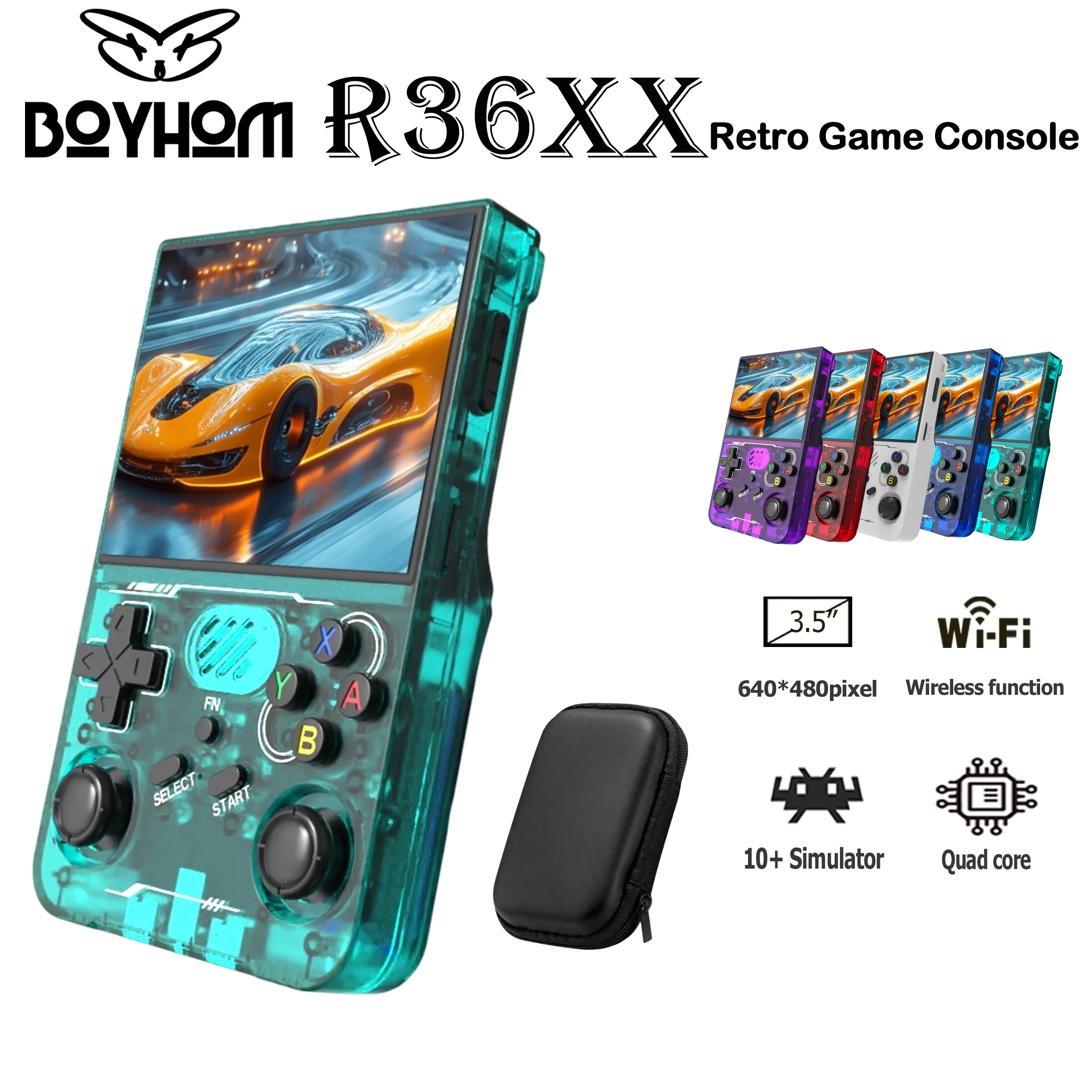 100% Оригинальная портативная игровая консоль R36XX Retro, 64 ГБ, 15000+ игр, 3,5-дюймовый HD IPS-дисплей, разноцветная, идеально подходит для подарков
100% Оригинальная портативная игровая консоль R36XX Retro, 64 ГБ, 15000+ игр, 3,5-дюймовый HD IPS-дисплей, разноцветная, идеально подходит для подарков