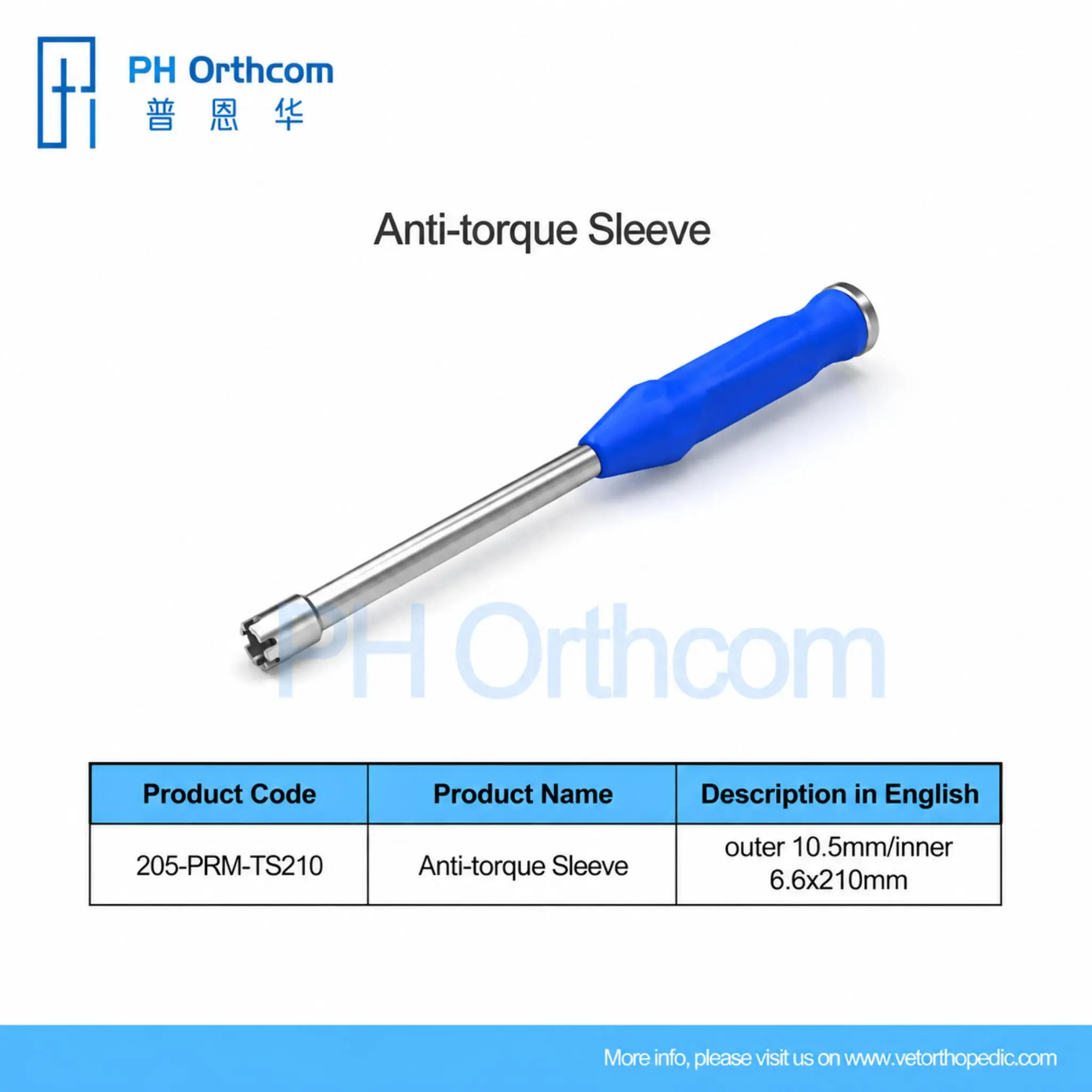 Anti-torque Sleeve for Pet Spinal Surgery Veterinary Orthopedic Equipment Pet Mascotas Ortopedia Surgical Instruments
Anti-torque Sleeve for Pet Spinal Surgery Veterinary Orthopedic Equipment Pet Mascotas Ortopedia Surgical Instruments