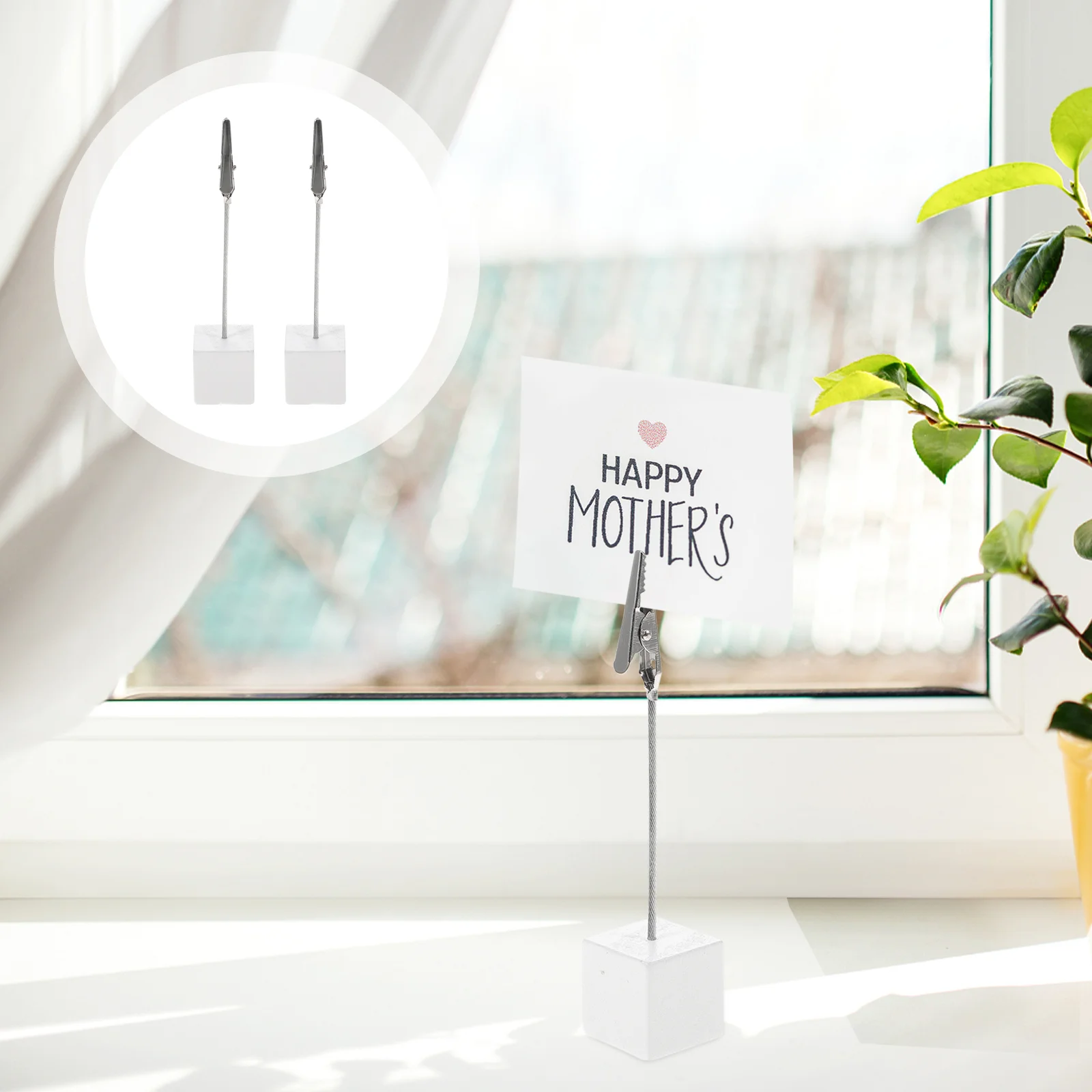 BESTOMZ 10pcs Cube Base Memo Photo Holder Paper Note Clip Note Holder (White) Memo holder Photo clip Paper clip
BESTOMZ 10pcs Cube Base Memo Photo Holder Paper Note Clip Note Holder (White) Memo holder Photo clip Paper clip