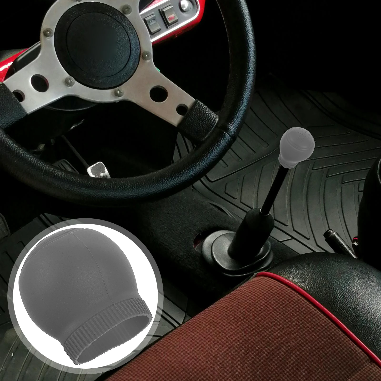 2 Pcs Silicone Gear Handle Head Cover Car Accessories Shift Protector Automatic Knob Silica Gel Automotive
2 Pcs Silicone Gear Handle Head Cover Car Accessories Shift Protector Automatic Knob Silica Gel Automotive