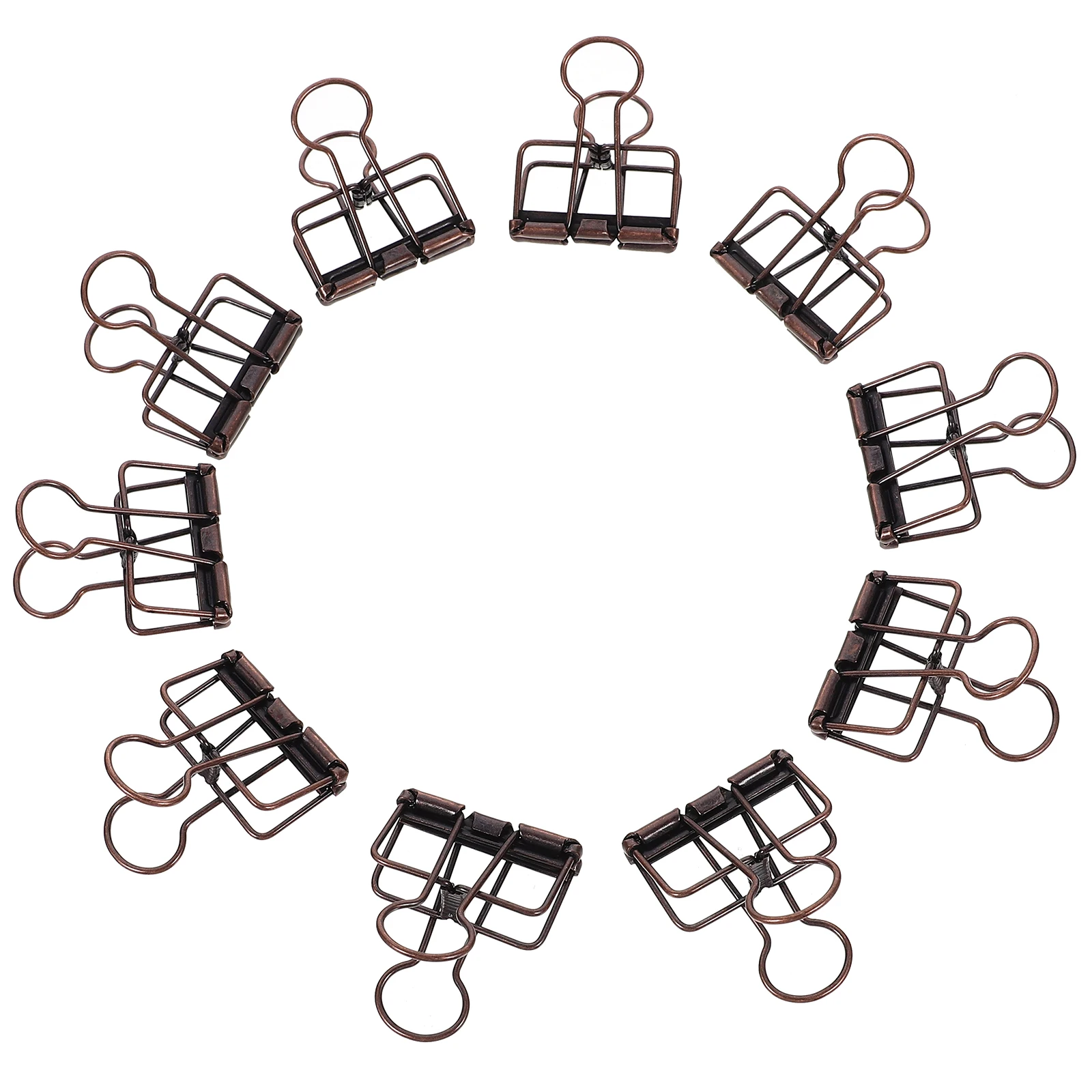 10 Pcs Paper Clips Hollow Dovetail Binder Storage Stationery Clamps Small Office
10 Pcs Paper Clips Hollow Dovetail Binder Storage Stationery Clamps Small Office