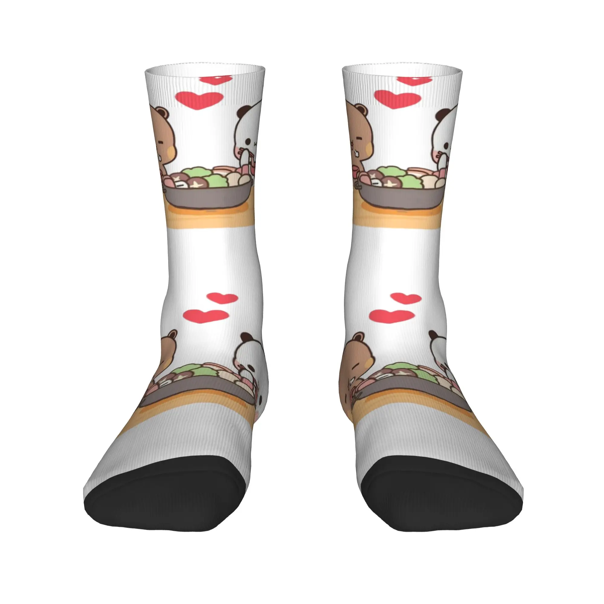Cool Men's Bubu Dudu Panda And Brownie Bear Couple Dress Socks Unisex Breathbale Warm 3D Printing Crew Socks
Cool Men's Bubu Dudu Panda And Brownie Bear Couple Dress Socks Unisex Breathbale Warm 3D Printing Crew Socks