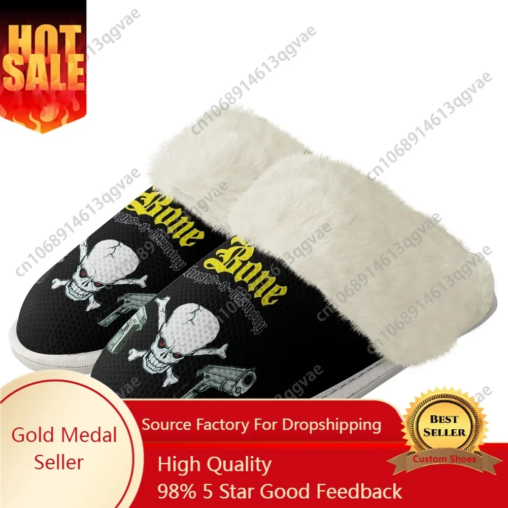 Bone Band Thugs Music N Rap Harmony Plush Slippers Keep Warm Shoes Mens Womens Home Cotton Bedroom Custom Thermal Light Slipper
Bone Band Thugs Music N Rap Harmony Plush Slippers Keep Warm Shoes Mens Womens Home Cotton Bedroom Custom Thermal Light Slipper