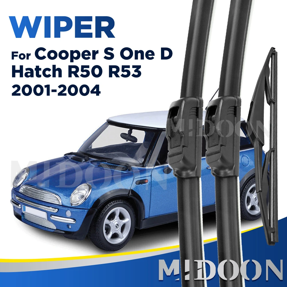 Стеклоочиститель MIDOON для Mini Cooper S One D Hatch R50 R53 2001-2004, передние и задние щетки стеклоочистителя, щетки для ветрового стекла 19 "+ 18" + 12"
Стеклоочиститель MIDOON для Mini Cooper S One D Hatch R50 R53 2001-2004, передние и задние щетки стеклоочистителя, щетки для ветрового стекла 19 "+ 18" + 12"