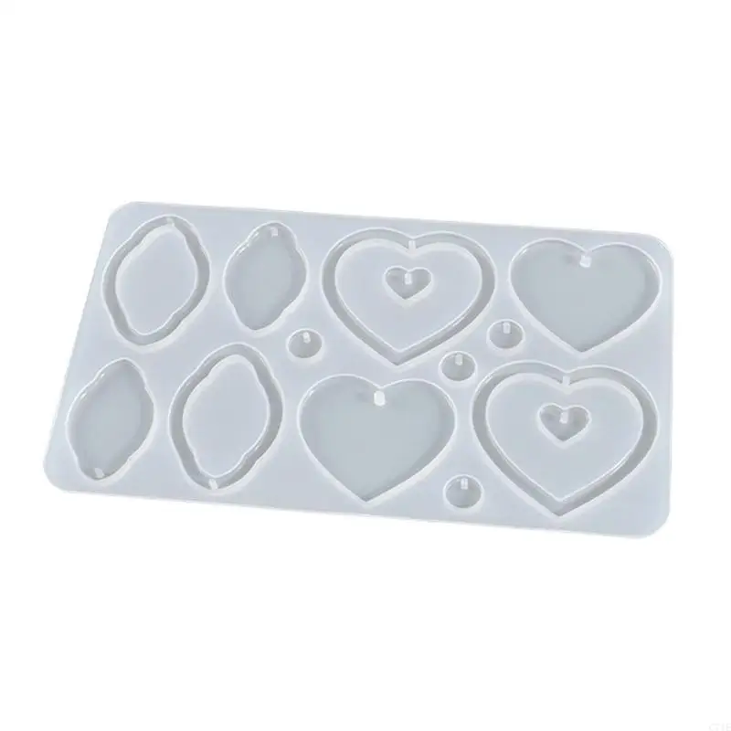 Silicone Earring Mold Earring Resin Mold Jewelry Making Casting Tools Earring Hooks for Craft DIY Charms Pendant
Silicone Earring Mold Earring Resin Mold Jewelry Making Casting Tools Earring Hooks for Craft DIY Charms Pendant