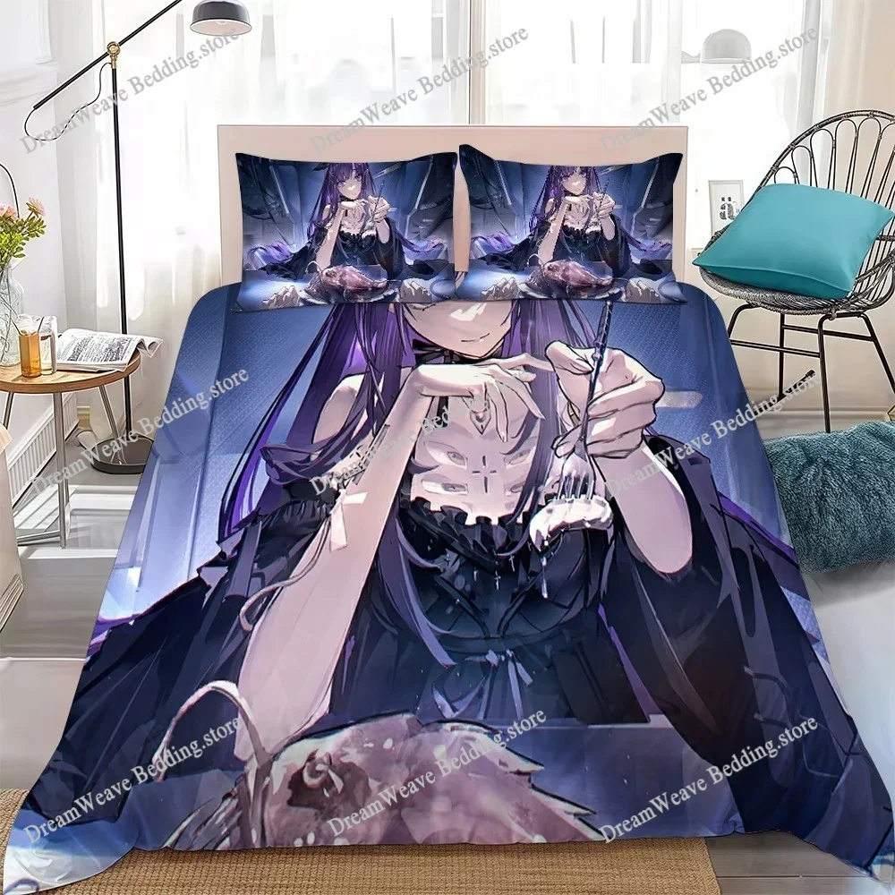 Punishing Gray Raven Duvet Cover Set Home Style Bedding Soft Laundry Cotton Bed Student Dormitory Gift
Punishing Gray Raven Duvet Cover Set Home Style Bedding Soft Laundry Cotton Bed Student Dormitory Gift
