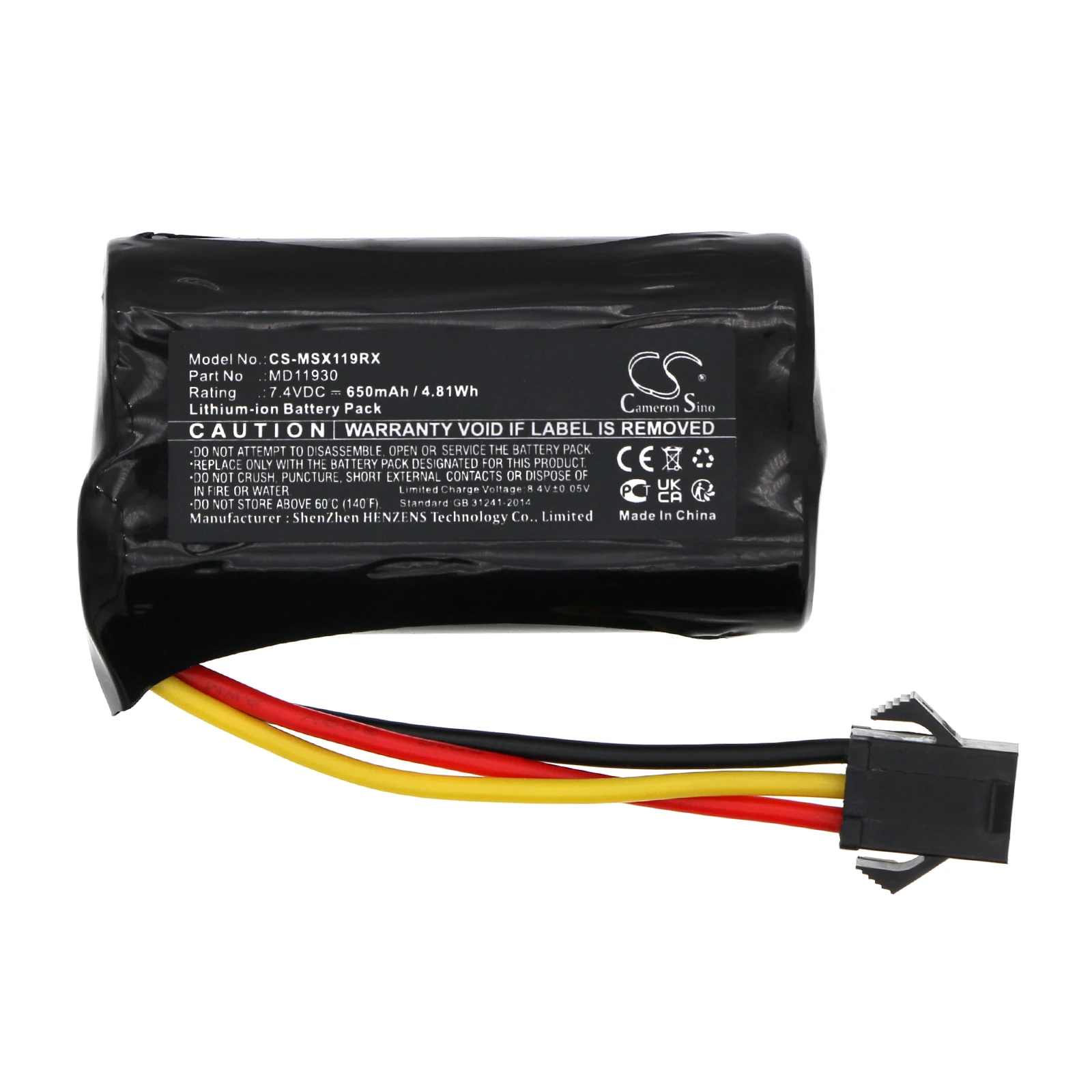 Replacement Battery for Modster:MD11930 XCross,Cars-650mAh
Replacement Battery for Modster:MD11930 XCross,Cars-650mAh