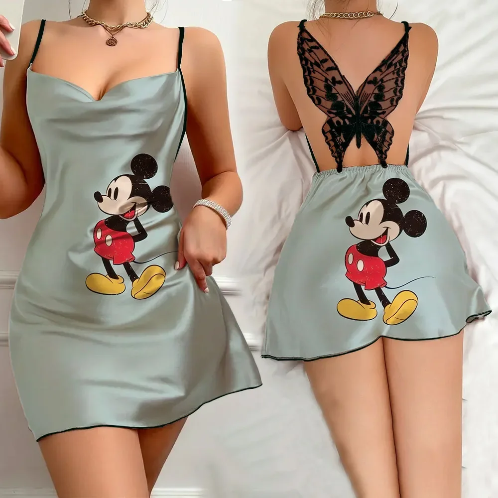 Women's Summer Pajamas Woman Summer Offers Minnie Sleepwear Women's Nightgowns for Sleeping Erotic Sexy Nightgown Clothes Mickey
Women's Summer Pajamas Woman Summer Offers Minnie Sleepwear Women's Nightgowns for Sleeping Erotic Sexy Nightgown Clothes Mickey