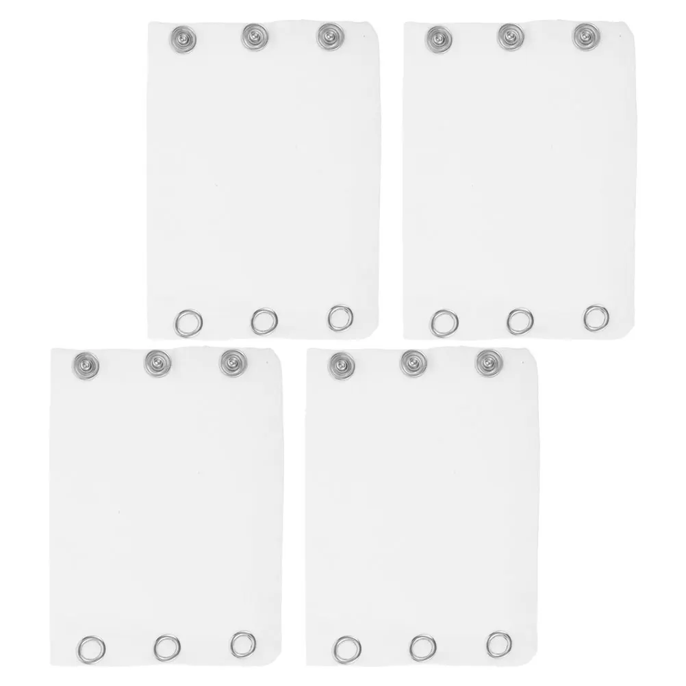 4pcs Baby Jumpsuit Extender Bodysuit Crotch Extender Snap Button Extension White Romper Fabric Dual Layer Cozy Comfortable
4pcs Baby Jumpsuit Extender Bodysuit Crotch Extender Snap Button Extension White Romper Fabric Dual Layer Cozy Comfortable