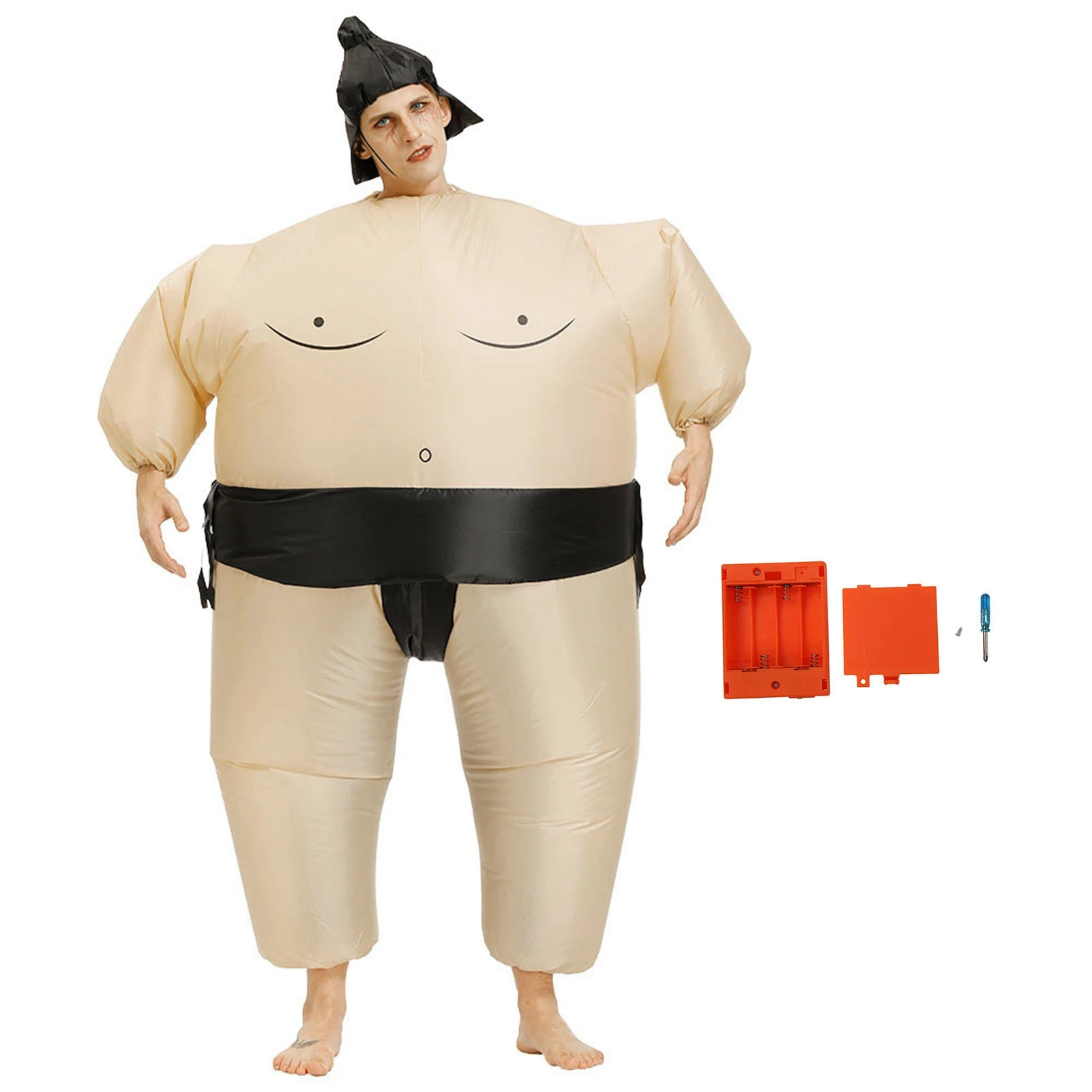 Inflatable Wrestler Suits Waterproof Lightweight Reusable Funny Blow Up Sumo Wrestler Costume for Performance Adults
Inflatable Wrestler Suits Waterproof Lightweight Reusable Funny Blow Up Sumo Wrestler Costume for Performance Adults