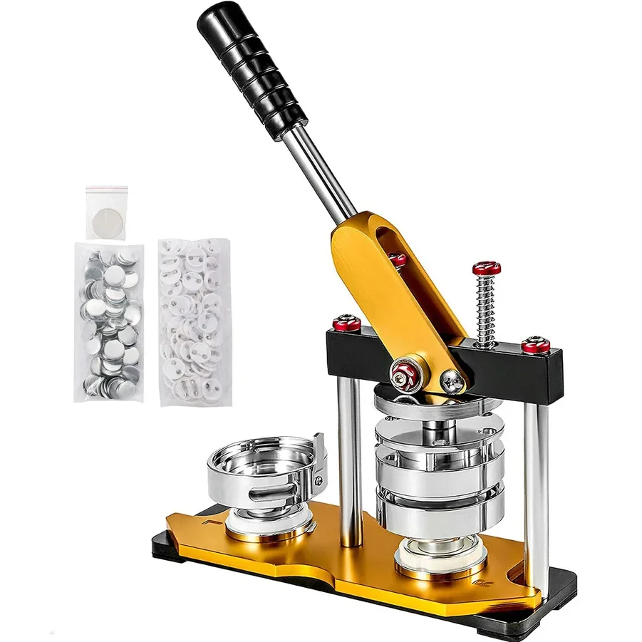 HOT SALE Round Shape Button Maker Kit Badge Making Machine with 100pcs Buttons
HOT SALE Round Shape Button Maker Kit Badge Making Machine with 100pcs Buttons