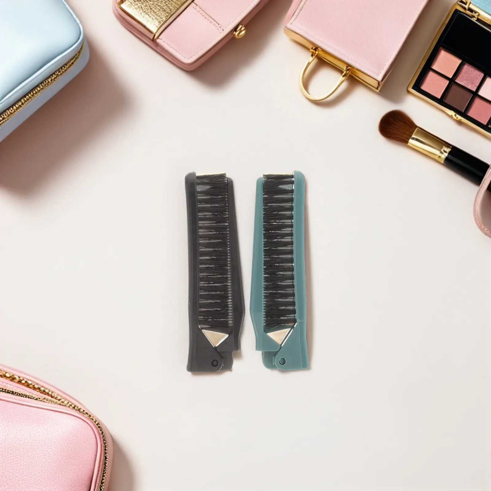 6Pcs Folding Travel Hair Brush Comb Double-Sided Portable Styling Comb for Men Women Foldable Brush Curly Straight Hair Grooming
6Pcs Folding Travel Hair Brush Comb Double-Sided Portable Styling Comb for Men Women Foldable Brush Curly Straight Hair Grooming