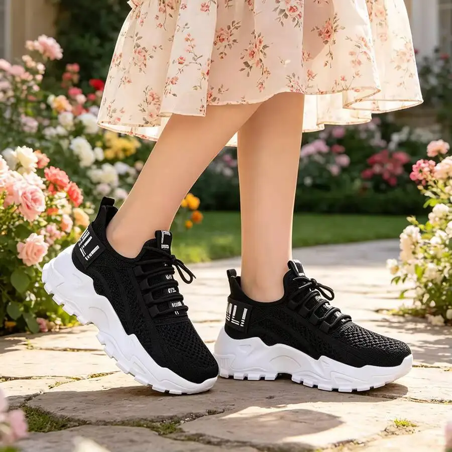 Women's Slip On Walking Sneakers, Lightweight Breathable Casual Shoes, Soft Non-Slip Sole For Spring Summer Daily Outdoor Beach
Women's Slip On Walking Sneakers, Lightweight Breathable Casual Shoes, Soft Non-Slip Sole For Spring Summer Daily Outdoor Beach