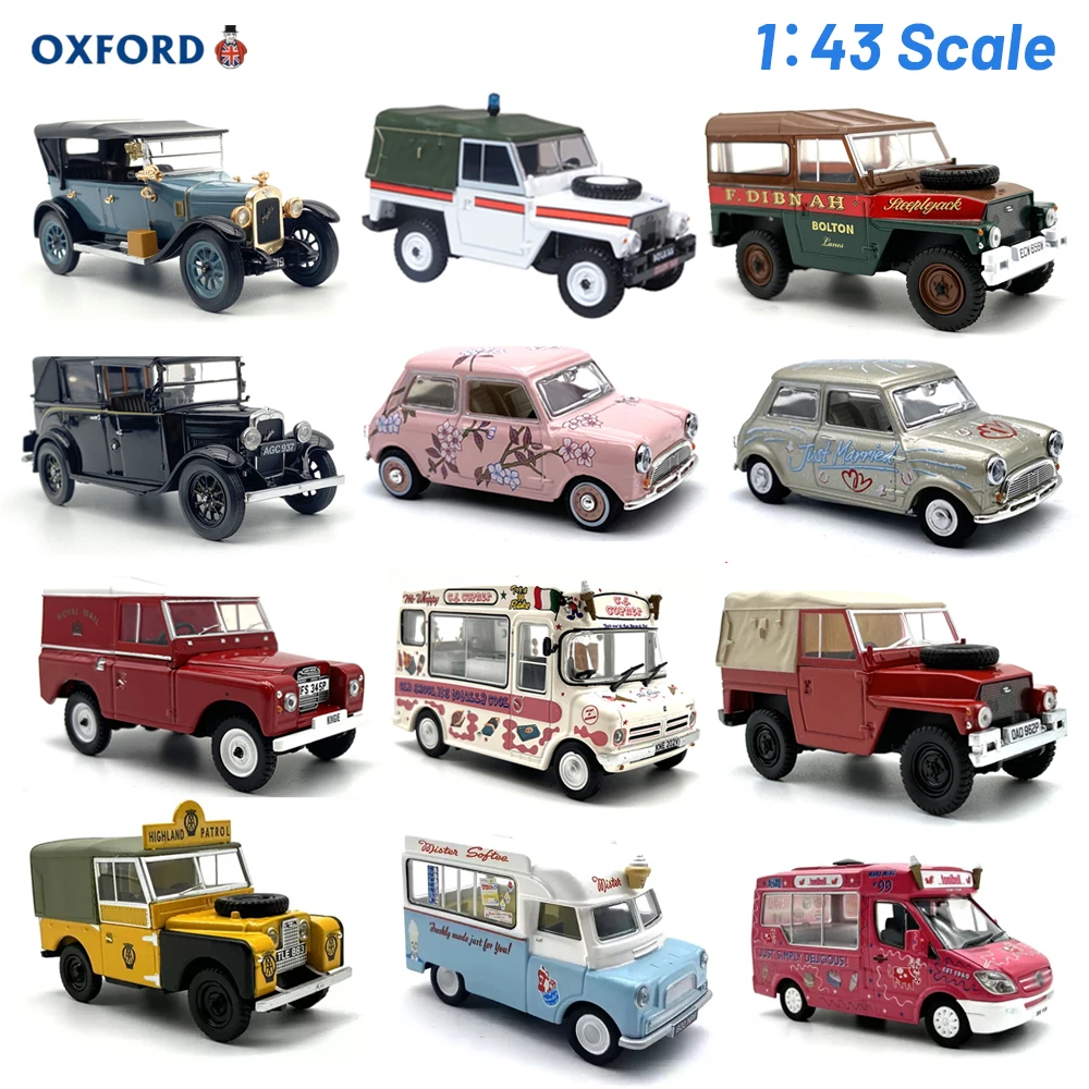 OXFORD Model Car 1/43 Vintage Car Collection of Cars Vehicle Holiday Gifts for Boys Girls Hobby Collection with Display Box
OXFORD Model Car 1/43 Vintage Car Collection of Cars Vehicle Holiday Gifts for Boys Girls Hobby Collection with Display Box