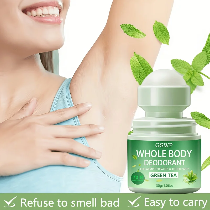GSWP Green tea Deodorant,Moisturiz Skin While Keeping Absolutely Dry,Refreshing Fragrance, Body Deodorization.30g/60g
GSWP Green tea Deodorant,Moisturiz Skin While Keeping Absolutely Dry,Refreshing Fragrance, Body Deodorization.30g/60g