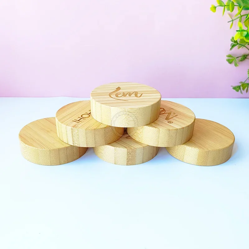 Eco Friendly Sealing Bamboo Lids Caps round mouth Application Base Cream Mask Jars Pots Diameter Accessories enviromental Cover
Eco Friendly Sealing Bamboo Lids Caps round mouth Application Base Cream Mask Jars Pots Diameter Accessories enviromental Cover
