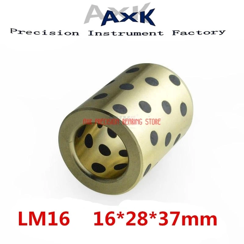 Rolamentos 4pcs 16x28x37 Lm16uu Lm16 16*28*37mm Linear Graphite Copper Set Bearing Bushing Oil Self-lubricating Jdb
Rolamentos 4pcs 16x28x37 Lm16uu Lm16 16*28*37mm Linear Graphite Copper Set Bearing Bushing Oil Self-lubricating Jdb