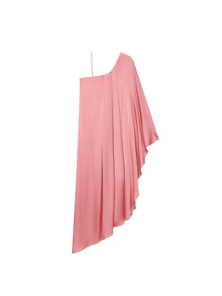 2026 Women Summer Dress Fashion Solid Off shoulder Asymmetry Female Elegant Street Satin Dresses Clothing
2026 Women Summer Dress Fashion Solid Off shoulder Asymmetry Female Elegant Street Satin Dresses Clothing
