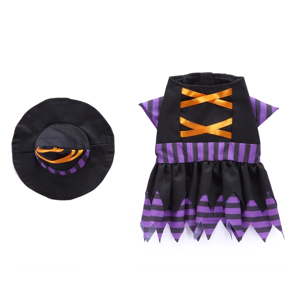 Pet Set Dog Clothes Halloween Costumes for Small Puppy Fashion Witch Design Party Costume Comfortable Easy Wear
Pet Set Dog Clothes Halloween Costumes for Small Puppy Fashion Witch Design Party Costume Comfortable Easy Wear